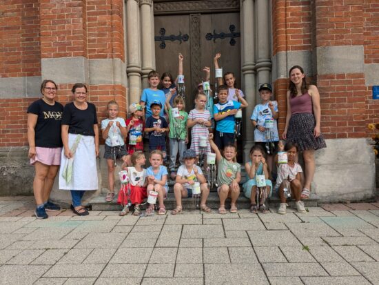 „Backen und Basteln“ am Dorfbackofen, Kinderfereienprogramm 2025